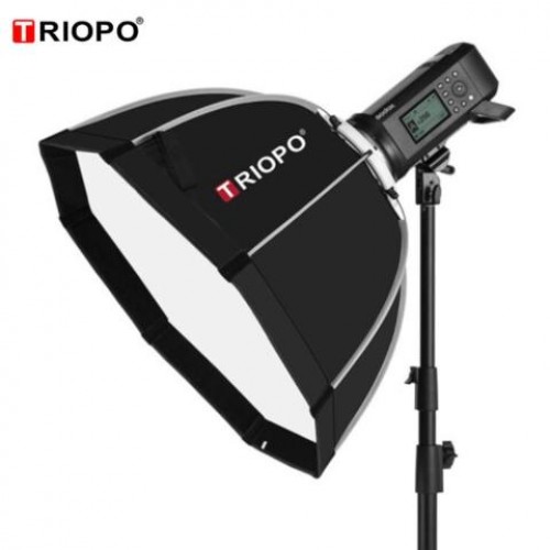 Softbox Triopo K55 thao tác nhanh
